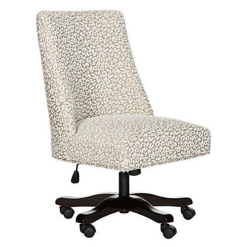 Safavieh Leopard Print Swivel Desk Chair