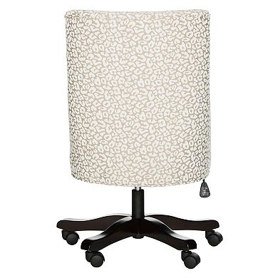 Safavieh Leopard Print Swivel Desk Chair