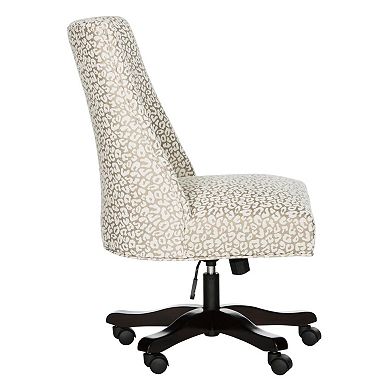 Safavieh Leopard Print Swivel Desk Chair