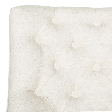 Safavieh Button-Tufted Swivel Desk Chair