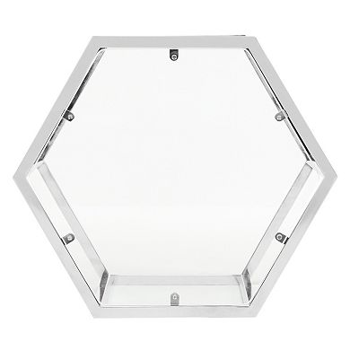 Safavieh Geometric Glass End Table