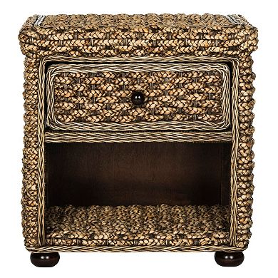Safavieh Braided Wicker Nightstand