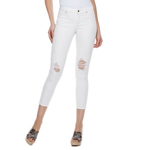 Women's Jennifer Lopez Ripped Super Skinny Ankle Jeans
