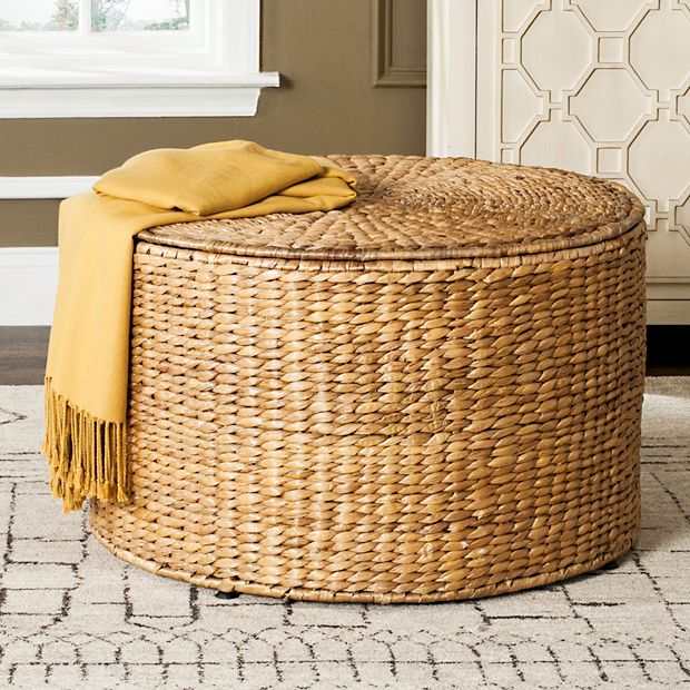 Safavieh wicker coffee deals table