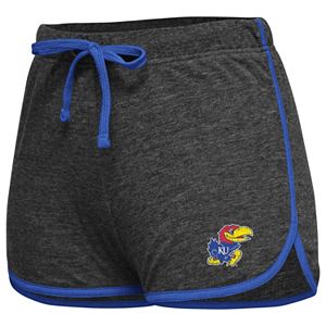 Juniors' Campus Heritage Kansas Jayhawks Get A Strike Gym Shorts