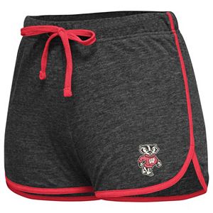 Juniors' Campus Heritage Wisconsin Badgers Get A Strike Gym Shorts
