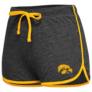 Juniors' Campus Heritage Iowa Hawkeyes Get A Strike Gym Shorts