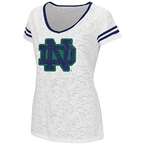 Juniors' Campus Heritage Notre Dame Fighting Irish Contrasting Ringer Tee