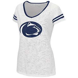 Juniors' Campus Heritage Penn State Nittany Lions Contrasting Ringer Tee