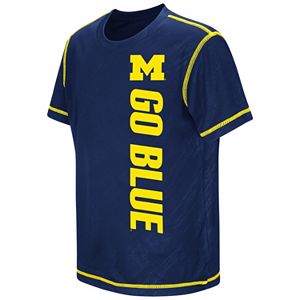 Boys 8-20 Campus Heritage Michigan Wolverines Sleet Tee