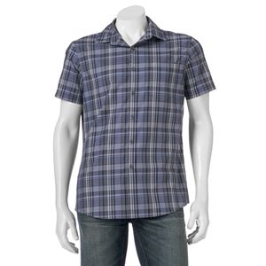 Men's Apt. 9® Slim-Fit Patterned Stretch Button-Down Shirt