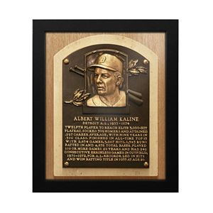 Detroit Tigers Al Kaline Baseball Hall of Fame Framed Plaque Print