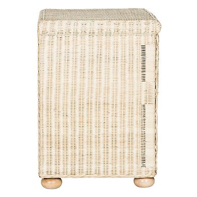 Safavieh 1-Drawer Wicker Nightstand