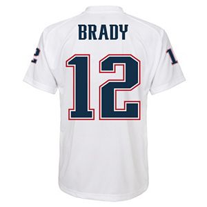 Boys New England Patriots Tom Brady NFL Performance Jersey