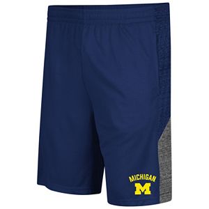 Men's Colosseum Michigan Wolverines Friction Shorts