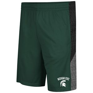 Men's Colosseum Michigan State Spartans Friction Shorts