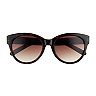 LC Lauren Conrad 56mm Tamarind Cat-Eye Gradient Sunglasses