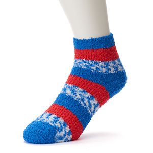 Women's For Bare Feet Detroit Pistons Pro Stripe Sleep Socks
