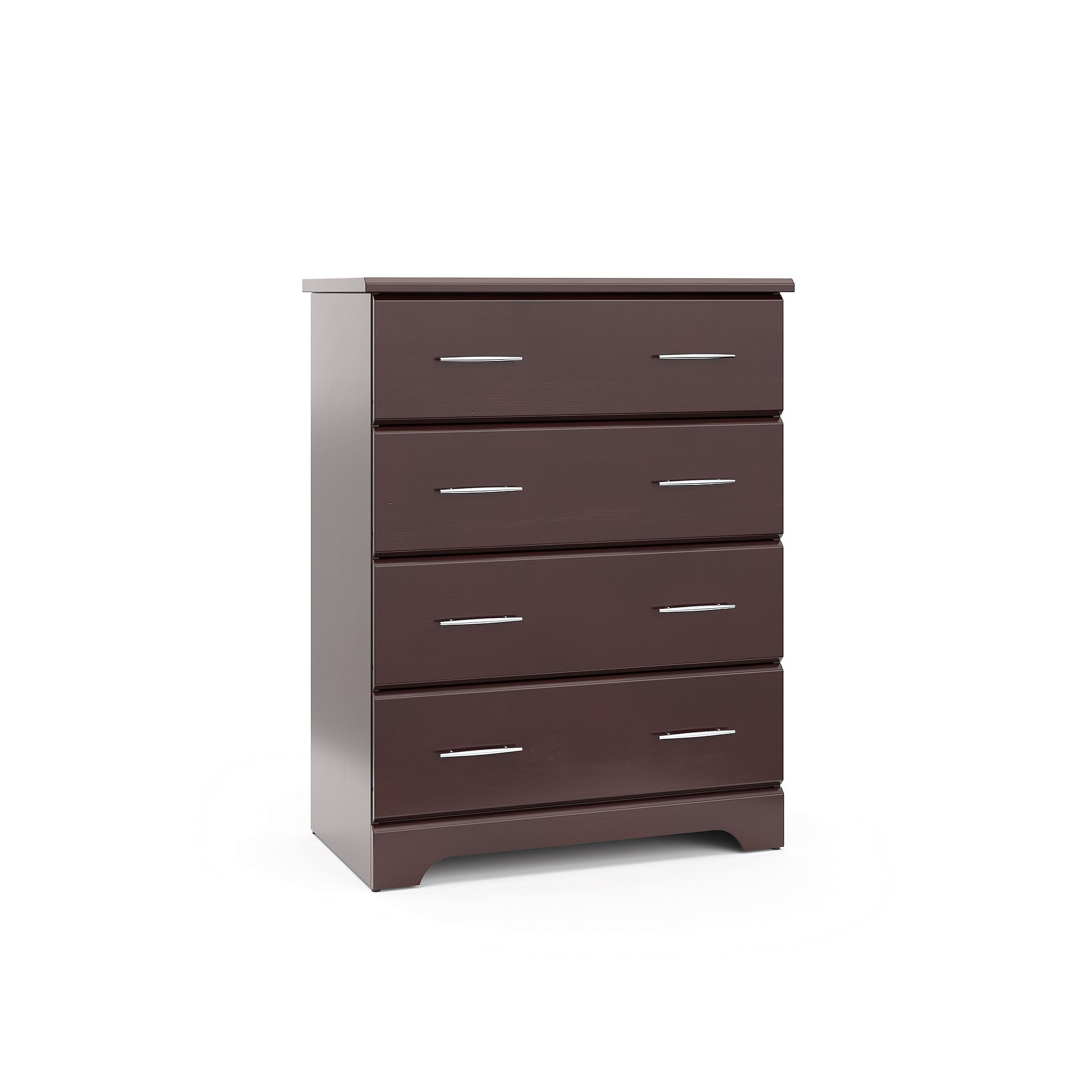 Storkcraft Brookside 4-Drawer Dresser, Brown