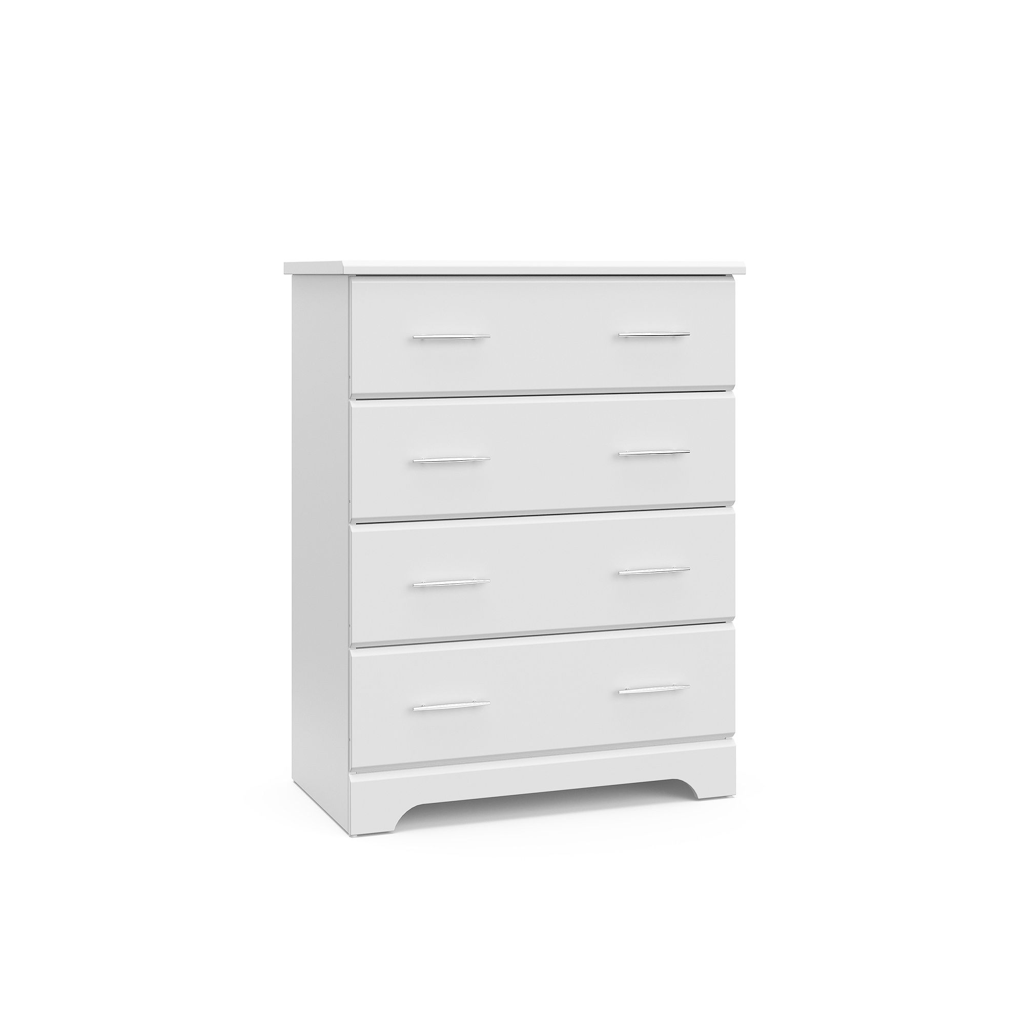 Storkcraft Brookside 4-Drawer Dresser, White