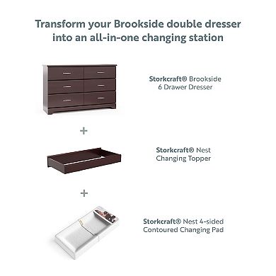 Storkcraft Brookside 6 Drawer Dresser