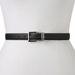 Women's Nike Perforated to Smooth Reversible Leather Golf Belt