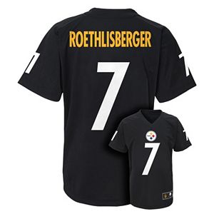 Boys 8-20 Pittsburgh Steelers Ben Roethlisberger Replica Jersey