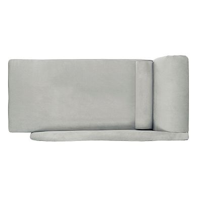 Safavieh Velvet Chaise & Pillow 2-piece Set