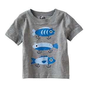 Baby Boy Jumping Beans® Fishing Lure Graphic Tee