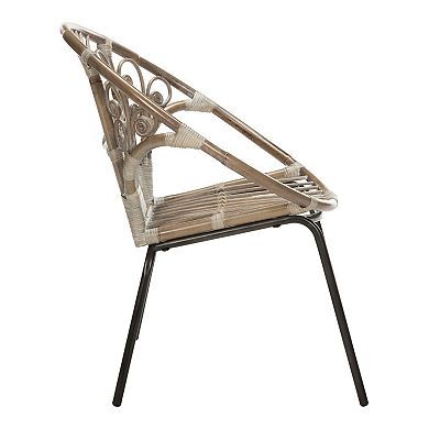 Safavieh Rattan Elegant Accent Chair