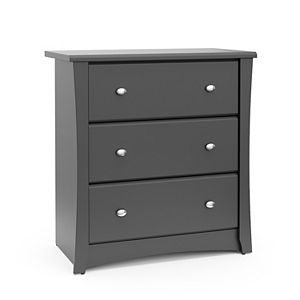 Stork Craft Crescent 3 Drawer Dresser