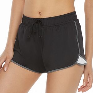 Juniors' SO® Contrast Trim Running Shorts