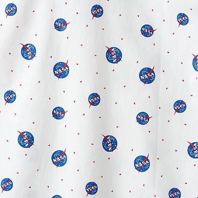 Men's NASA Logo Button-Down Shirt