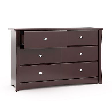 Storkcraft Crescent 6-Drawer Dresser