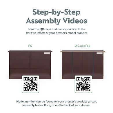 Storkcraft Crescent 6-Drawer Dresser