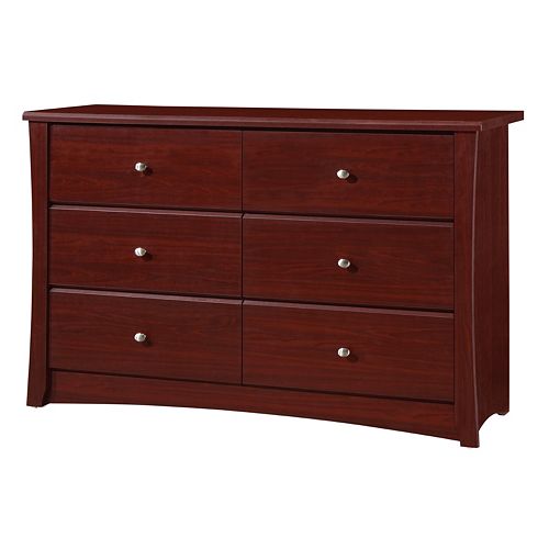 Stork Craft Crescent 6 Drawer Dresser