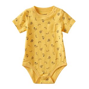 Baby Boy Jumping Beans® Bananas Slubbed Bodysuit