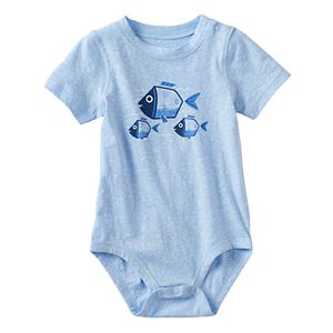 Baby Boy Jumping Beans® Fish Graphic Bodysuit