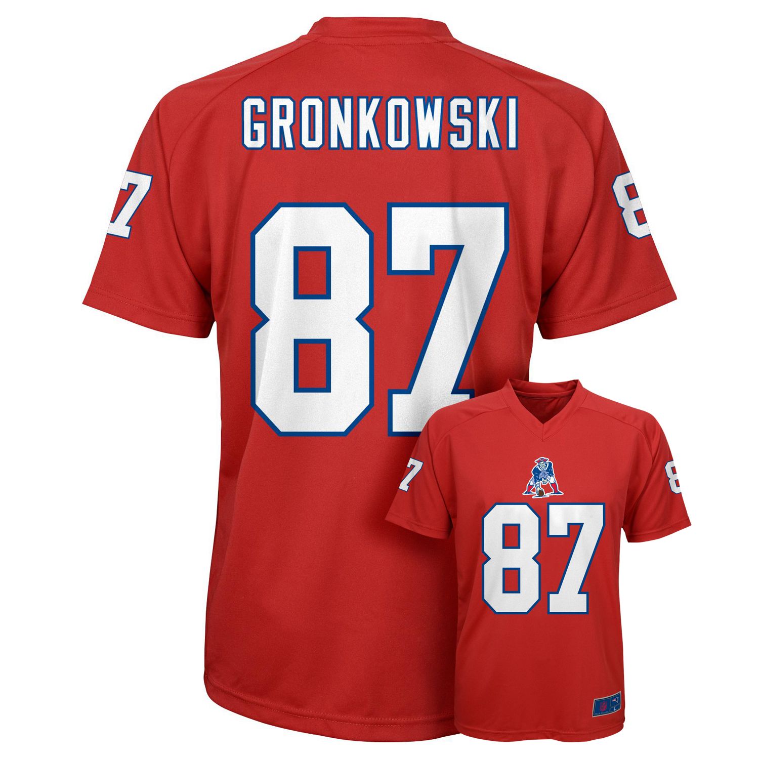 gronkowski replica jersey