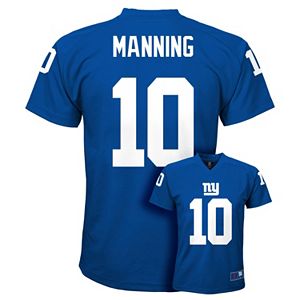 Boys 4-7 New York Giants Eli Manning Replica Jersey