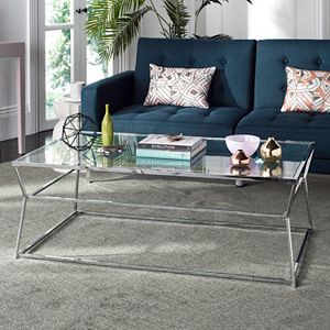 Safavieh Contemporary Glass Coffee Table