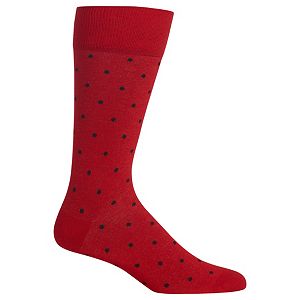 Men's Chaps Dot Crew Socks
