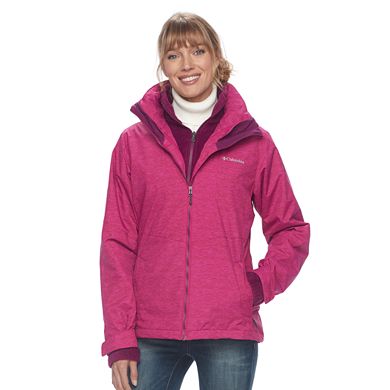Women's Columbia Ruby River Hooded 3-in-1 Systems Jacket
