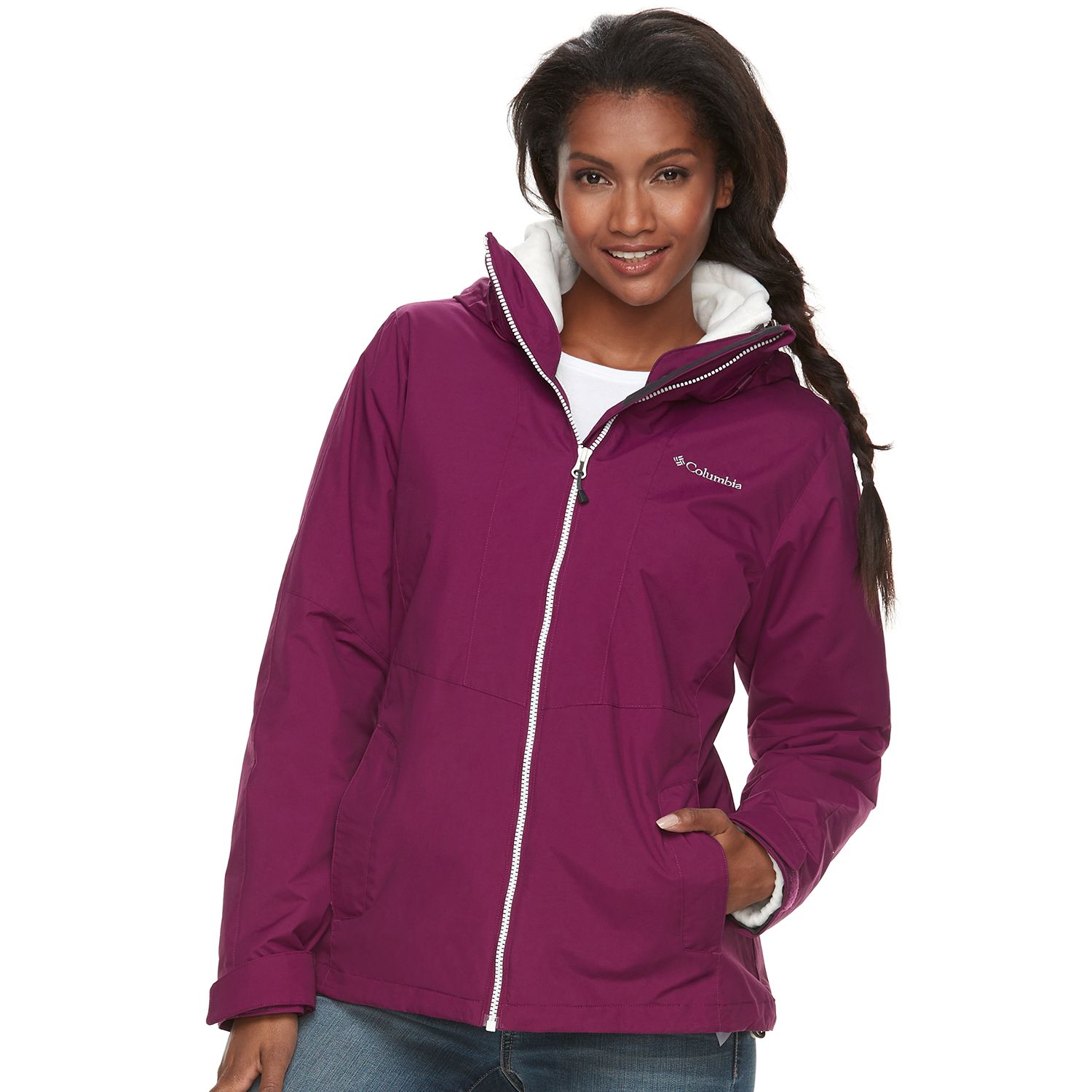 Kohls womens columbia coats online