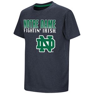 Boys 8-20 Campus Heritage Notre Dame Fighting Irish Heathered Tee