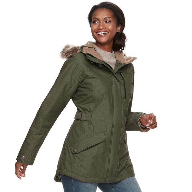 Women s Columbia Penns Creek Thermal Coil Hooded Faux Furcolumbia