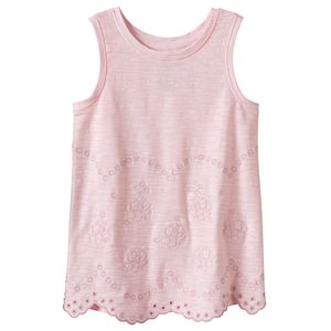 Girls 4-12 SONOMA Goods for Life™ Scalloped Embellished Tank Top