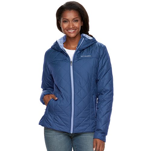 Women's Columbia Copper Crest Hooded Quilted Jacket