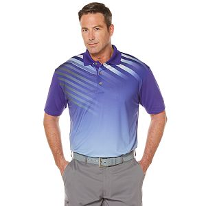 Men's Grand Slam MotionFlow360 Performance Chest-Stripe Golf Polo