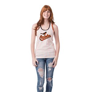 Women's Baltimore Orioles Pin Stripe Tank Top